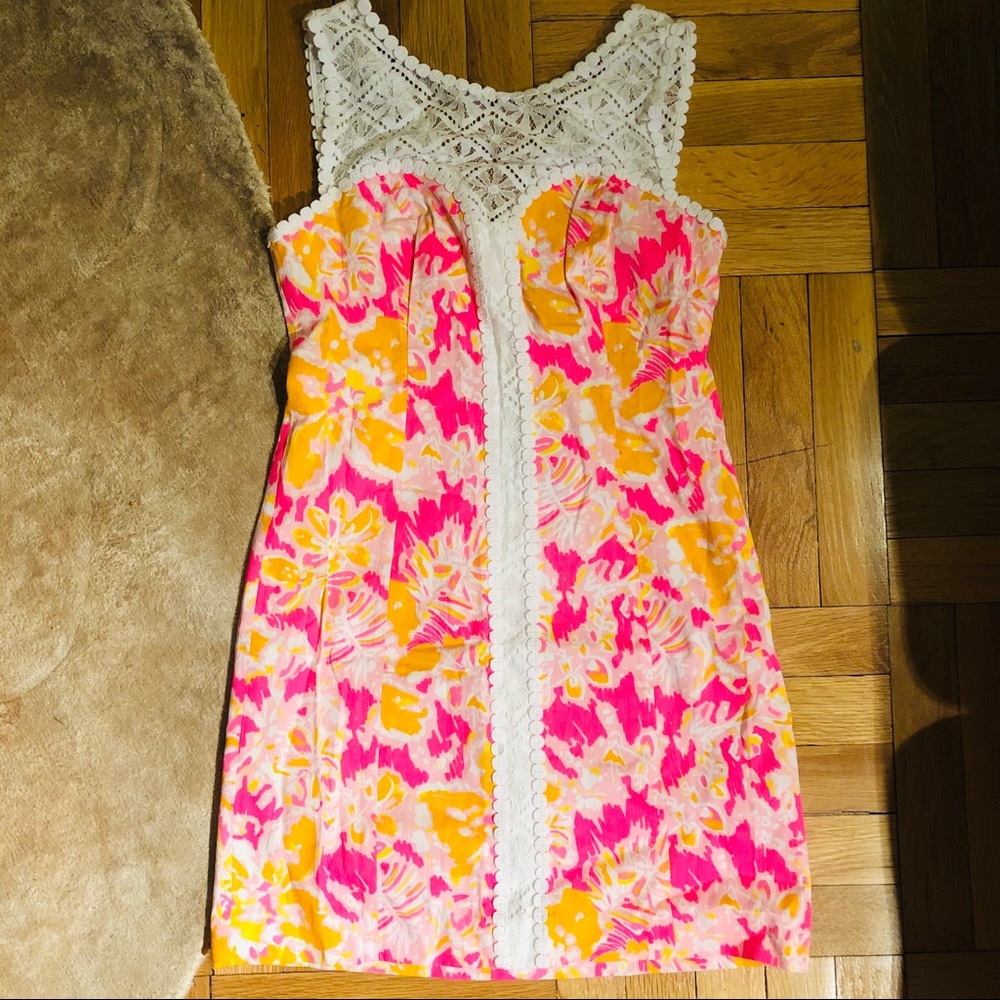 Lilly Pulitzer Sofia Shift Dress- Size 2- NWT